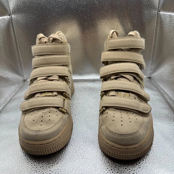Size 6 Nike x Billie Eilish Air Force 1 High '07 SP  Brown Mens Shoes DM7926-200 - Picture 1 of 10